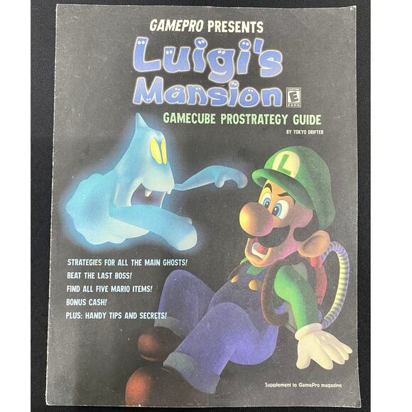 GamePro Presents Luigi's Mansion GameCube Prostrategy Guide, January 2002